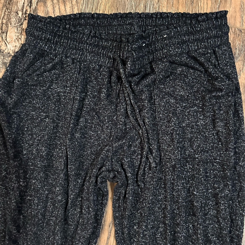 Stars above jogger/sweats/pajamas